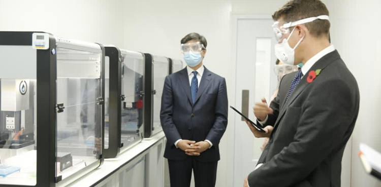 First robot-operated COVID-19 testing lab inaugurated in Islamabad