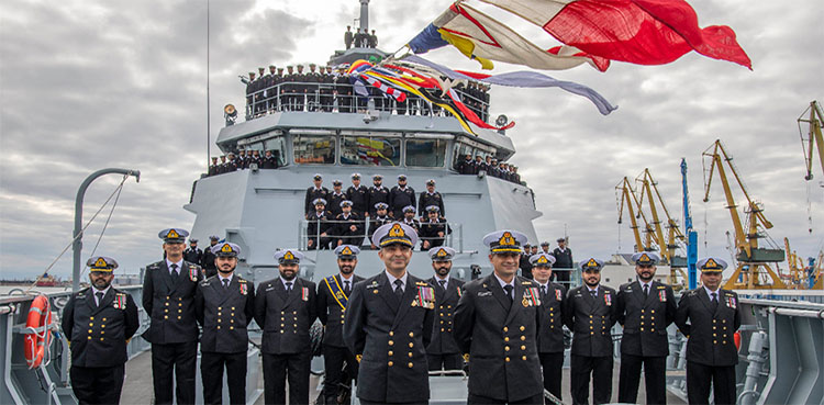 Romanian-built PNS TABUK inducted in Pakistan Navy