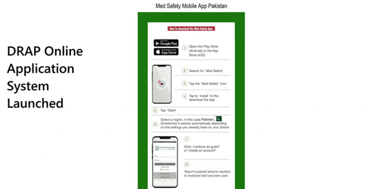 DRAP introduces online application system