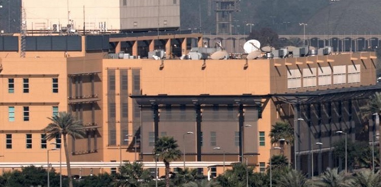 Rockets hit near US embassy in Iraq