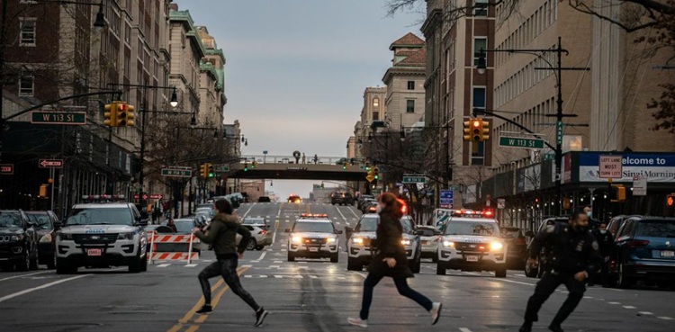 Gunman shot dead by police at NYC church after concert