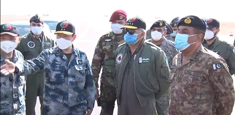 CJCSC General Nadeem Raza witnesses Pakistan-China Joint Air Exercise “Shaheen-IX"