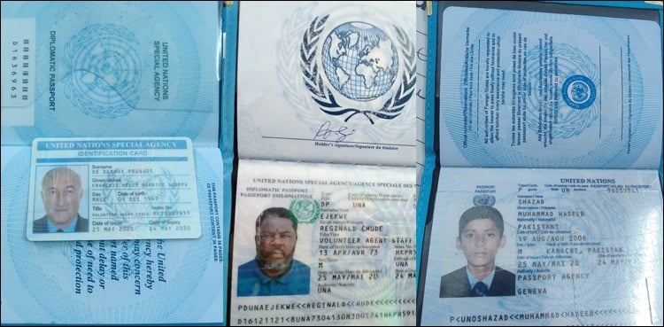 Nigerian national holding six fake UN passports held in Islamabad