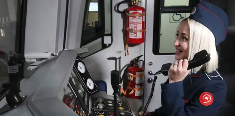 Moscow metro hires first women train drivers