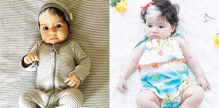 Girl having white streak in hair shares resemblance with Disney villain