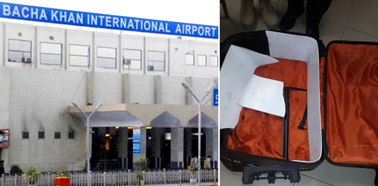 Passenger held for carrying heroin hidden in fibre sheets at Peshawar