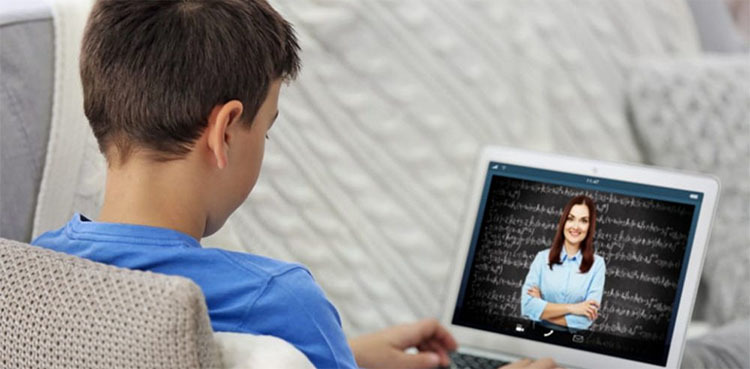 Schoolboy's trick to dodge teacher during online class goes viral