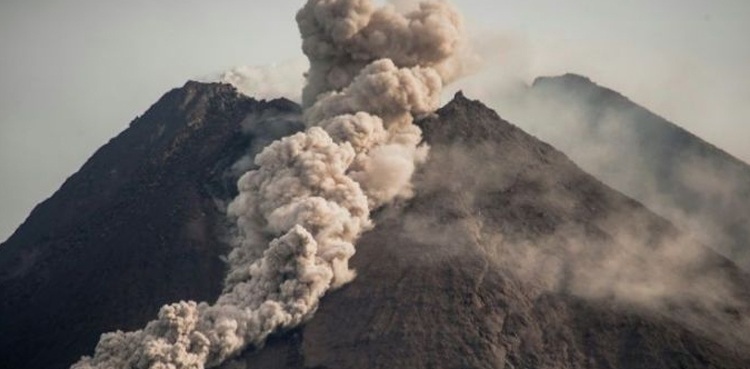 Indonesia's Merapi volcano erupts, covers villages in ash