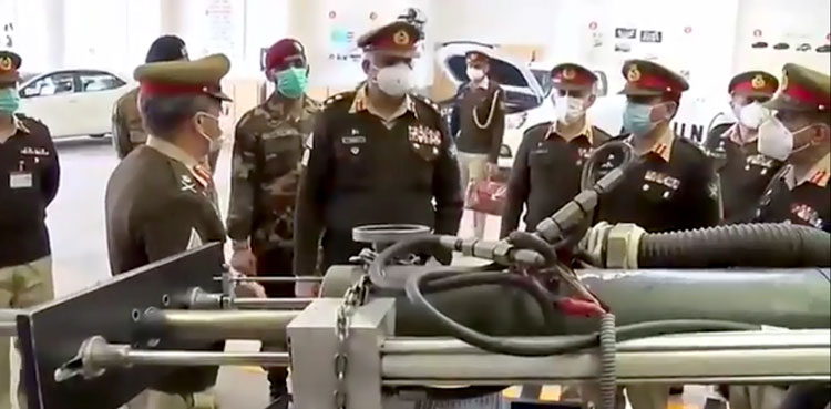 Army chief Gen Bajwa visits logistics installations in Rawalpindi