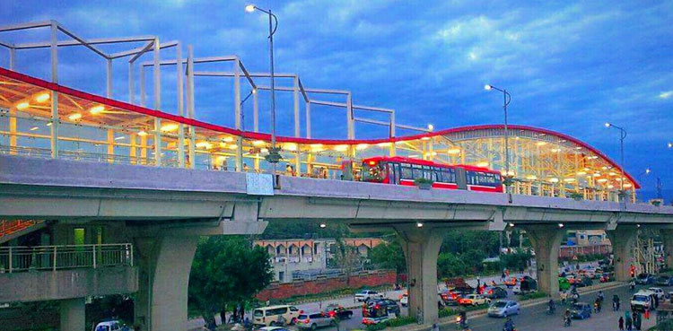 Metro bus to remain partially suspended during Rawalpindi Test