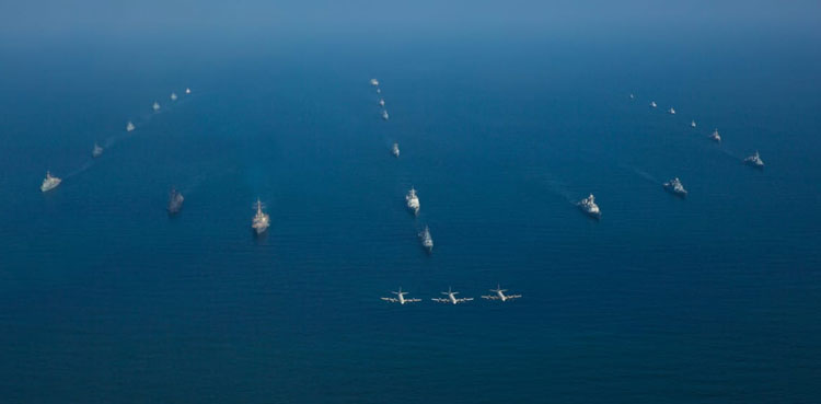 Pakistan Navy's multinational maritime exercise Aman-2021 concludes