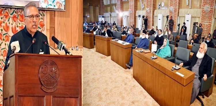 President Arif Alvi reaffirms Pakistan’s unwavering support to Kashmiri people