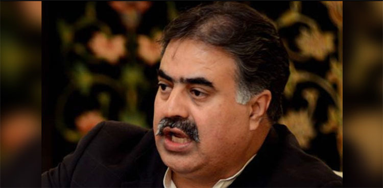 Former PML-N leader Sanaullah Zehri announces to form new party