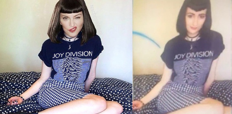 Madonna accused of editing face onto someone else's body