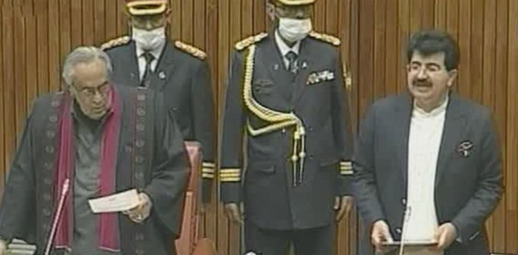 PDM to challenge Sanjrani's win as Senate chairman in IHC today