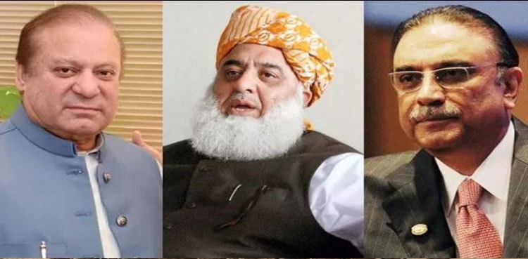 Asif Zardari thanks Nawaz, Fazl for supporting Gilani in Senate polls