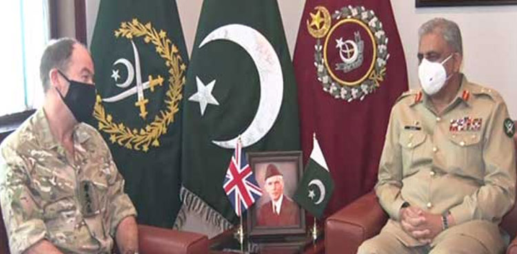 COAS discusses regional security in meeting with senior UK general