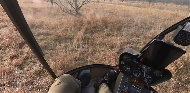 WATCH: Pilot handles helicopter crash in calmest way