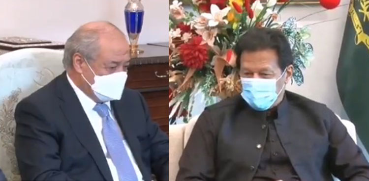 Uzbek FM meets PM Imran, invites to Tashkent moot