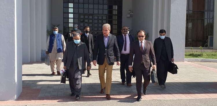 FM Qureshi lands in Tajikistan to attend HoA-IP ministerial conference