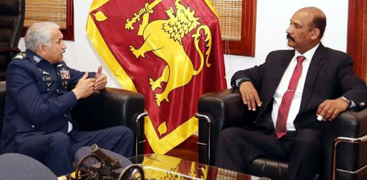 PAF chief assures Sri Lanka of support against terrorism