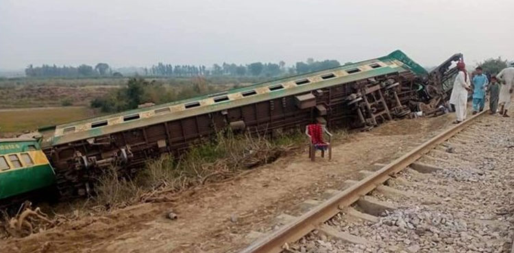Rohri accident: Train driver among four suspended