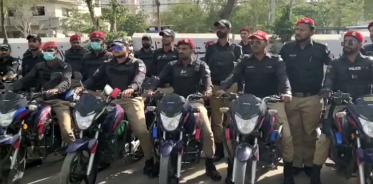 SP Gulshan establishes motorcycle force to curb street crimes