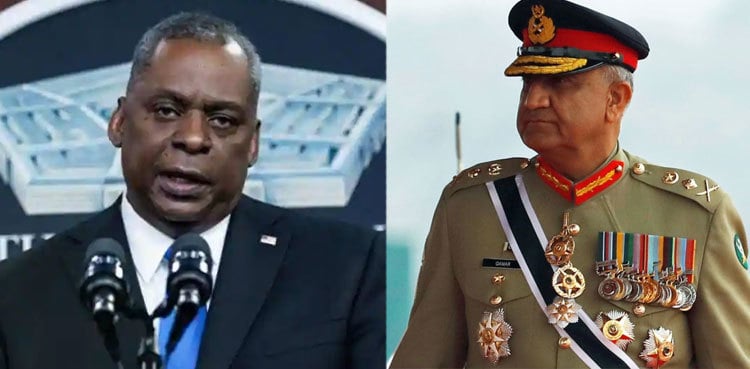 COAS Bajwa, US defence secretary discuss regional security