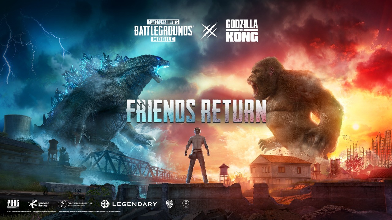 PUBG Mobile rolls out 'Godzilla vs Kong' collaboration