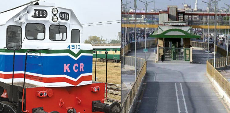 Asad Umar reviews pace of Green Line BRT, KCR projects