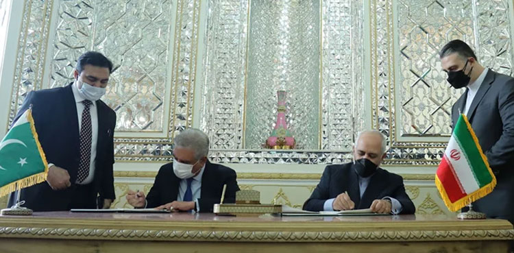 Pakistan, Iran sign MoU over establishment of border markets