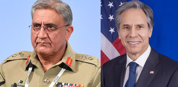 COAS, US Secretary of State discuss Afghan peace over phone