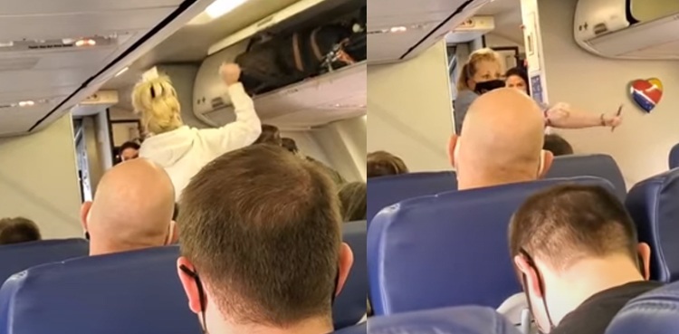 Viral video: Flight attendant celebrates after anti-mask couple removed from plane