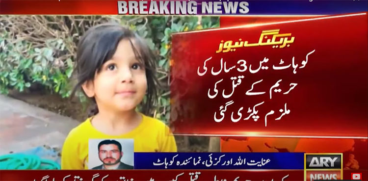 Woman arrested for killing Hareem Fatima over marriage proposal refusal