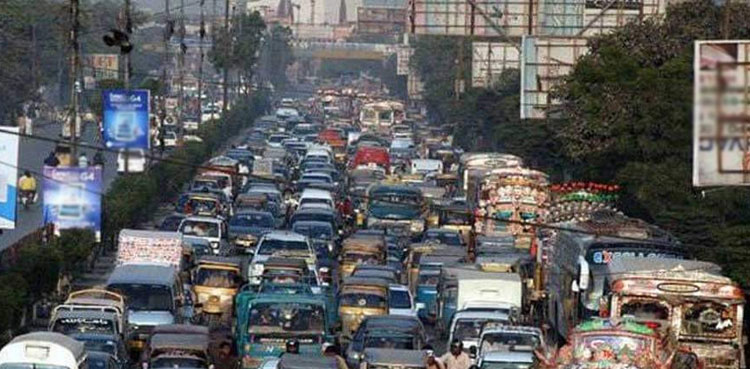 Karachi sees mass traffic jam ahead of Ramadan