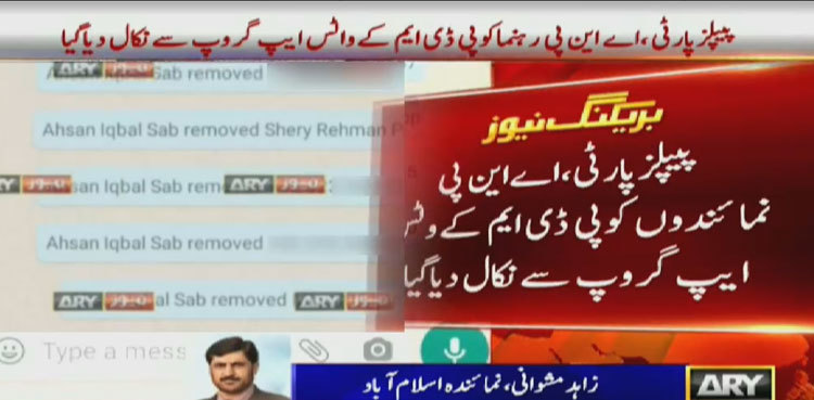 PPP, ANP leaders removed from PDM WhatsApp group