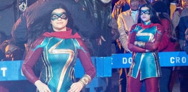 First look at Iman Vellani in Ms. Marvel costume is out!