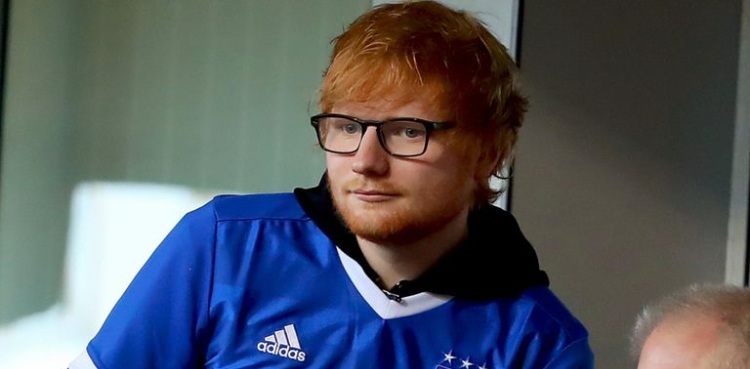 Ed Sheeran teams up with English football club in latest sponsorship