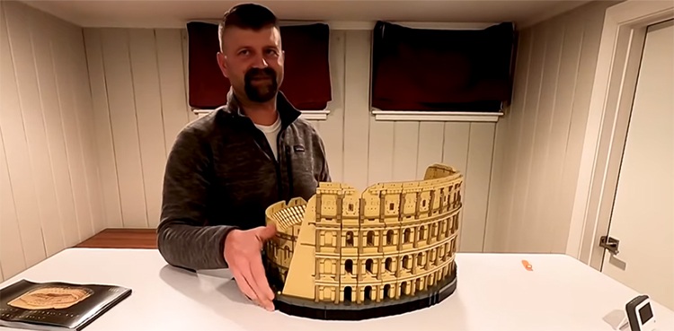 Man sets Guinness record of fastest Lego creation