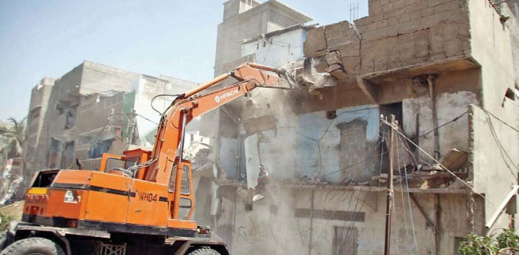 Govt to allot alternate plots to Karachi anti-encroachment drive affectees