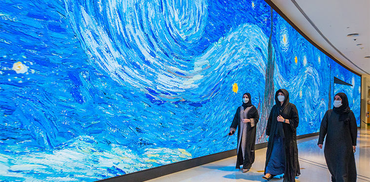 Sheikha Latifa bint Mohammed inaugurates gulf's largest digital arts centre in Dubai