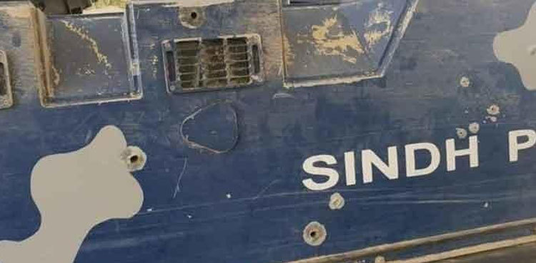 Cop martyred as bandits open fire on APC in Ghotki operation