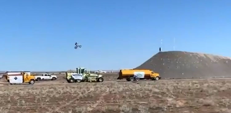 Horrific Video: Motorcycle stuntman dies while attempting to break world record