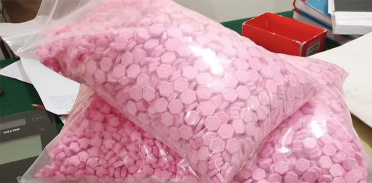 10,000 ecstasy pills recovered from Dutch parcel in Pakistan