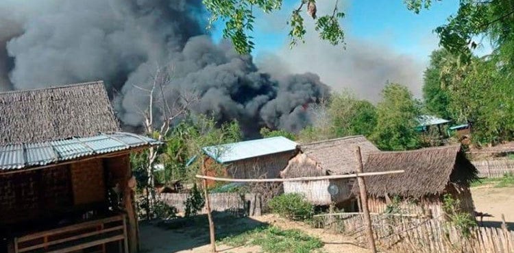Myanmar junta air strike on hospital kills 31: on-site aid worker