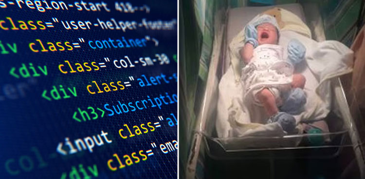 Web designer names his son HTML in honour of his profession