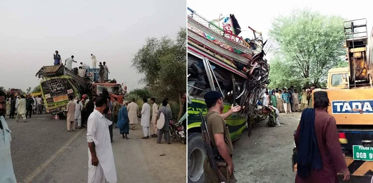 Death toll in DG Khan bus tragedy rises to 34