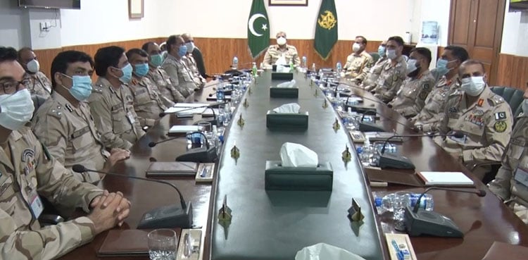 COAS Bajwa visits ANF headquarters, interacts with officers and staff