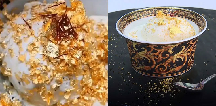 'World's most expensive' ice cream with 23-carat gold costs Rs132,000