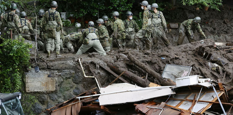 Two dead, 16 missing in north China mudslide: state media
